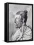 Maori Native with Ta Moko Facial Markings-null-Framed Stretched Canvas