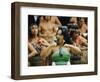 Maori Poi Dancers, Waitangi, North Island, New Zealand-Julia Thorne-Framed Photographic Print