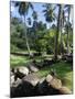 Maori Site of Tohua Hikokua, Marquesas Islands Archipelago, French Polynesia-J P De Manne-Mounted Photographic Print