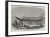 Maori War-Canoe at Tauranga, New Zealand-null-Framed Giclee Print