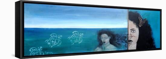 Maori Woman ,2015-Susan Adams-Framed Stretched Canvas