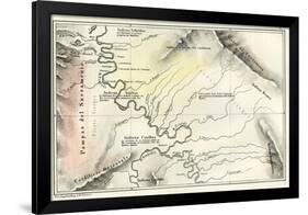 Map 1869 Peru-null-Framed Giclee Print