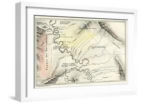 Map 1869 Peru-null-Framed Giclee Print