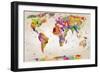 Map 5-Mark Ashkenazi-Framed Giclee Print