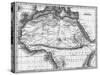 Map Africa North-G Aikman-Stretched Canvas