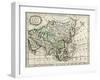 Map, Asia 1763-J Gibson-Framed Art Print