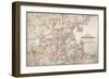 Map: Boston, 1883-Cupples, Upham & Co.-Framed Giclee Print