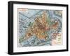 Map: Boston, c1880-Justin Winsor-Framed Giclee Print