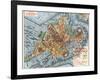 Map: Boston, c1880-Justin Winsor-Framed Giclee Print