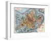 Map: Boston, c1880-Justin Winsor-Framed Giclee Print