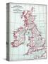 Map: British Isles, C1890-null-Stretched Canvas