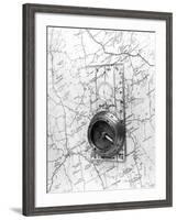 Map Compass-null-Framed Photographic Print