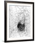 Map Compass-null-Framed Photographic Print