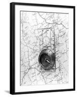 Map Compass-null-Framed Photographic Print