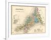 Map, Cornwall C1857-null-Framed Photographic Print