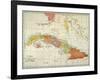 Map: Cuba, 1900-null-Framed Giclee Print