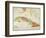 Map: Cuba, 1900-null-Framed Premium Giclee Print