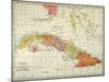 Map: Cuba, 1900-null-Mounted Giclee Print