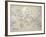 Map Darwin's Beagle Voyage South America-Paul Stewart-Framed Photographic Print