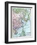 Map: East Asia, 1907-null-Framed Giclee Print