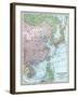 Map: East Asia, 1907-null-Framed Giclee Print