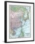 Map: East Asia, 1907-null-Framed Giclee Print