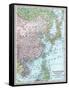 Map: East Asia, 1907-null-Framed Stretched Canvas