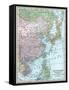 Map: East Asia, 1907-null-Framed Stretched Canvas