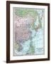 Map: East Asia, 1907-null-Framed Giclee Print