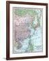 Map: East Asia, 1907-null-Framed Giclee Print