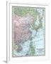 Map: East Asia, 1907-null-Framed Giclee Print