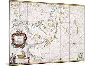 Map: East Indies, 1670-John Seller-Mounted Giclee Print