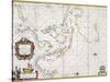 Map: East Indies, 1670-John Seller-Stretched Canvas