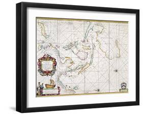 Map: East Indies, 1670-John Seller-Framed Giclee Print