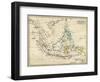 Map East Indies-null-Framed Art Print