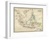 Map East Indies-null-Framed Art Print