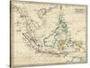 Map East Indies-null-Stretched Canvas