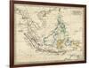 Map East Indies-null-Framed Art Print