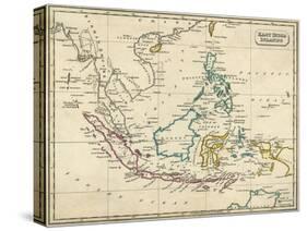 Map East Indies-null-Stretched Canvas