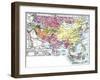 Map: Europe In Asia-null-Framed Giclee Print