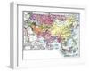 Map: Europe In Asia-null-Framed Giclee Print