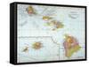 Map: Hawaii, 1905-null-Framed Stretched Canvas