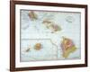 Map: Hawaii, 1905-null-Framed Giclee Print