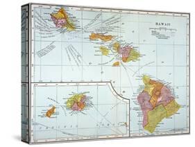 Map: Hawaii, 1905-null-Stretched Canvas