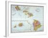 Map: Hawaii, 1905-null-Framed Giclee Print