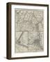 Map Illustrating General Lee's Advance into Pennsylvania-John Dower-Framed Giclee Print