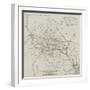 Map Illustrating General Sherman's March Through Georgia from Atlanta to Savannah-John Dower-Framed Premium Giclee Print