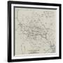 Map Illustrating General Sherman's March Through Georgia from Atlanta to Savannah-John Dower-Framed Giclee Print