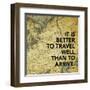 Map Inspirational Mate-Jace Grey-Framed Art Print