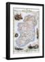 Map: Ireland, 1851-null-Framed Premium Giclee Print